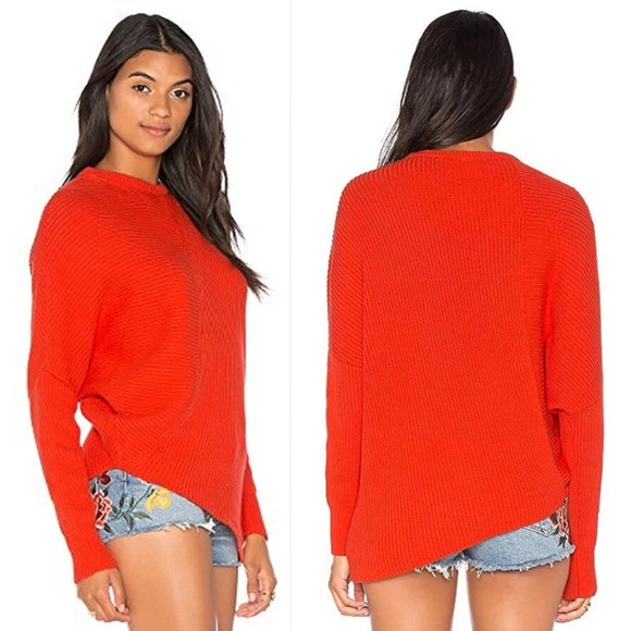 Free People XS Casual Boho Chic Oversized Downtown Pullover Knit Sweater - Picture 3 of 16